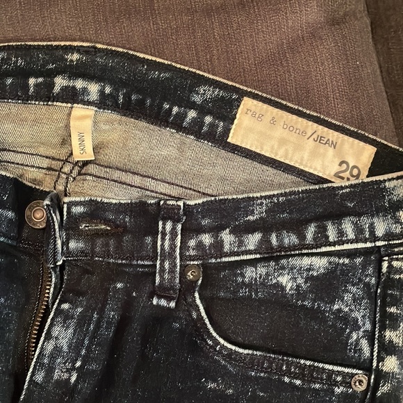 Rag and Bone Acid Wash skinny Jean size 29. Never worn - Picture 4 of 5